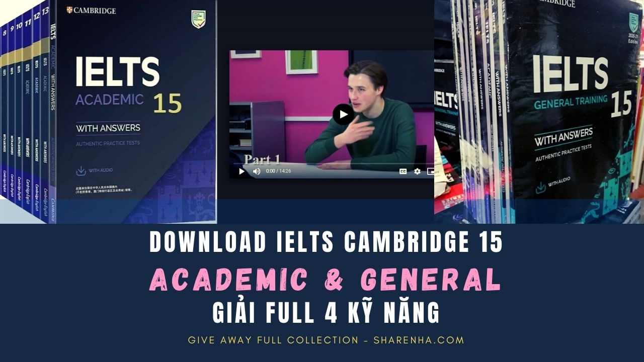 DOWNLOAD IELTS CAMBRIDGE 15 ACADEMIC & GENERAL