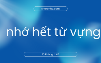 học từ vựng tiếng anh